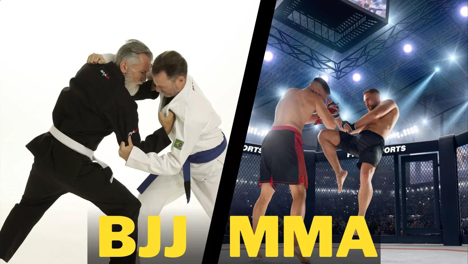 Brazilian Jiu Jitsu vs MMA Key Differences & Advantages Bravo