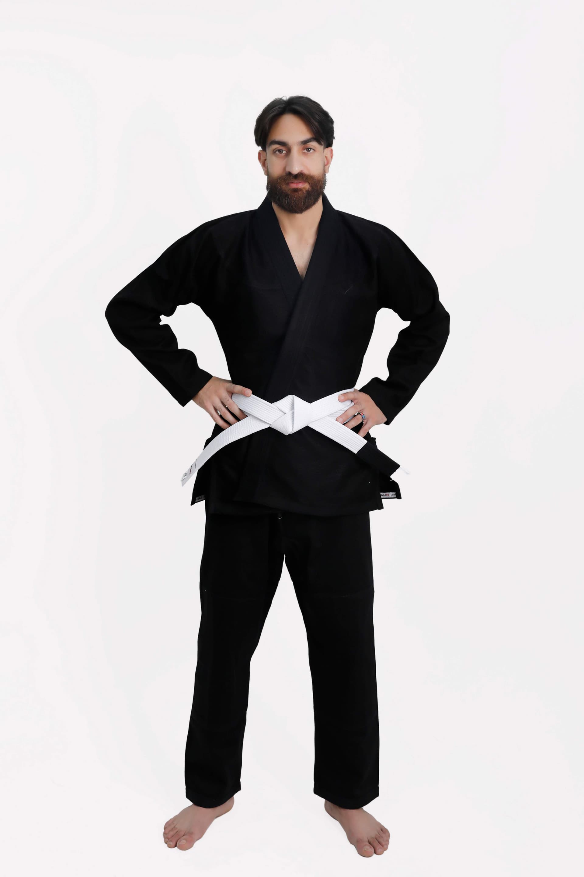 Black Competition Jiu Jitsu Gi, image 3