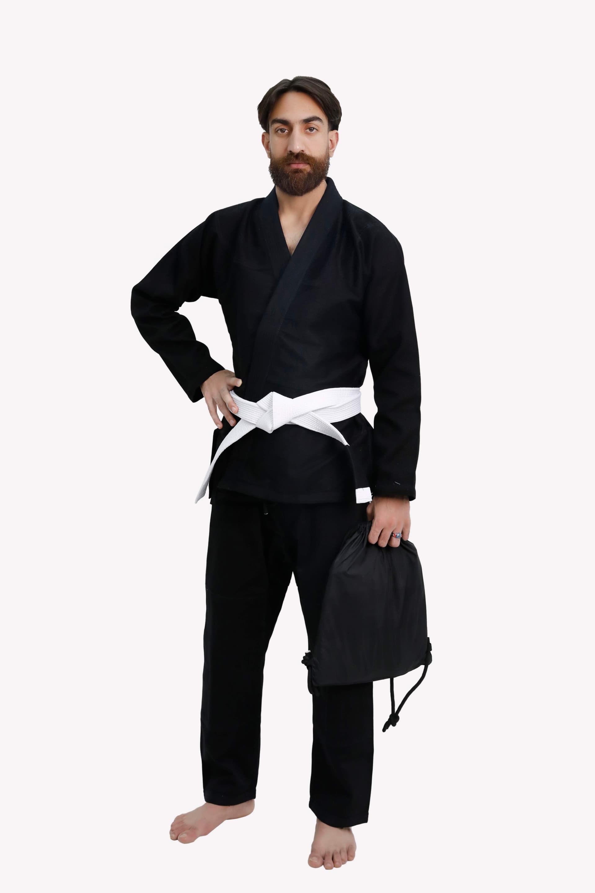 Black Competition Jiu Jitsu Gi, image 5