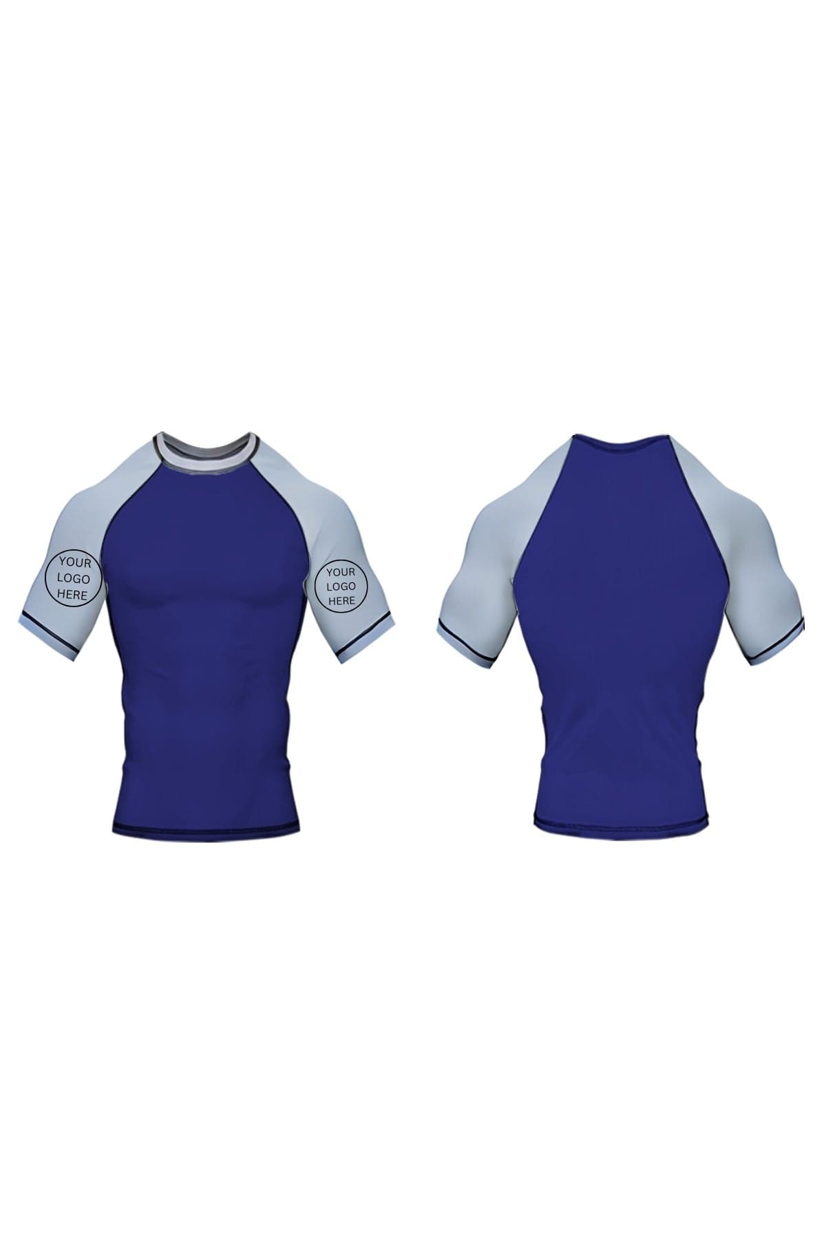 Custom Aqua Wave Rash Guard