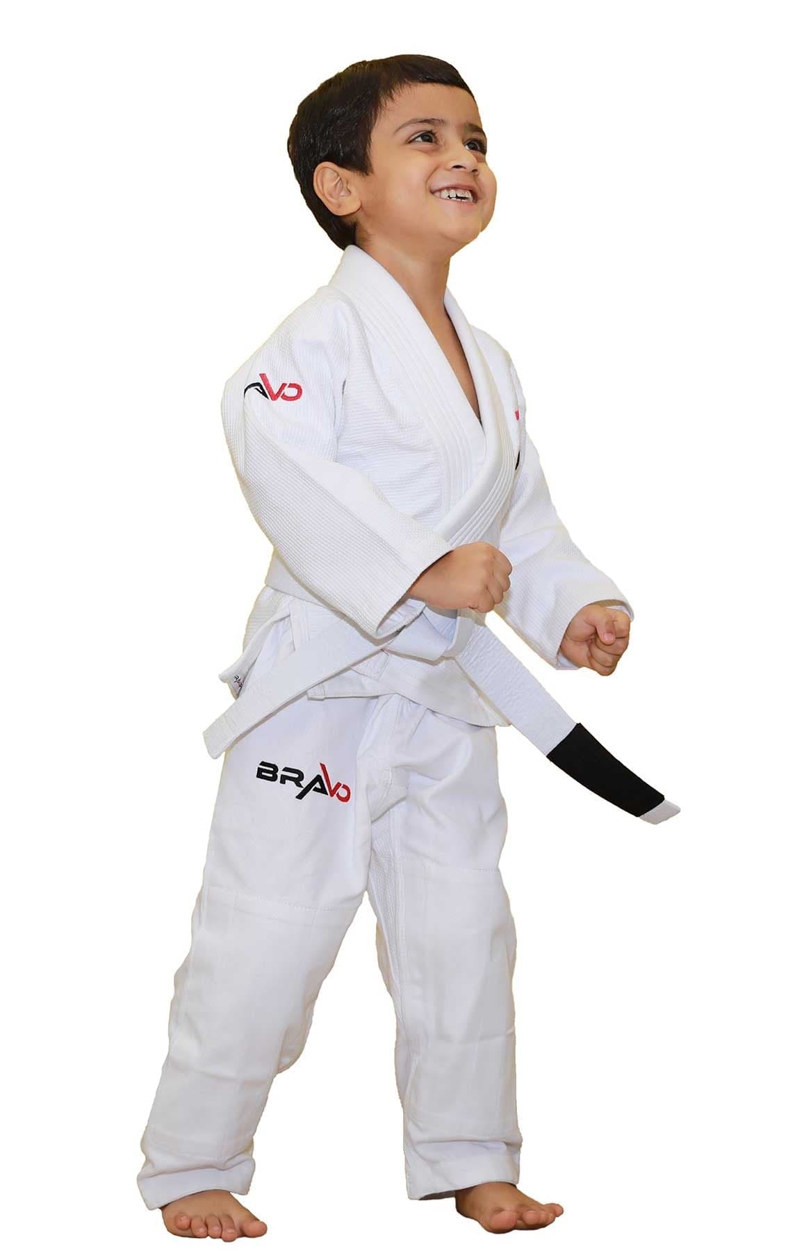 Kids White Gi, image 4