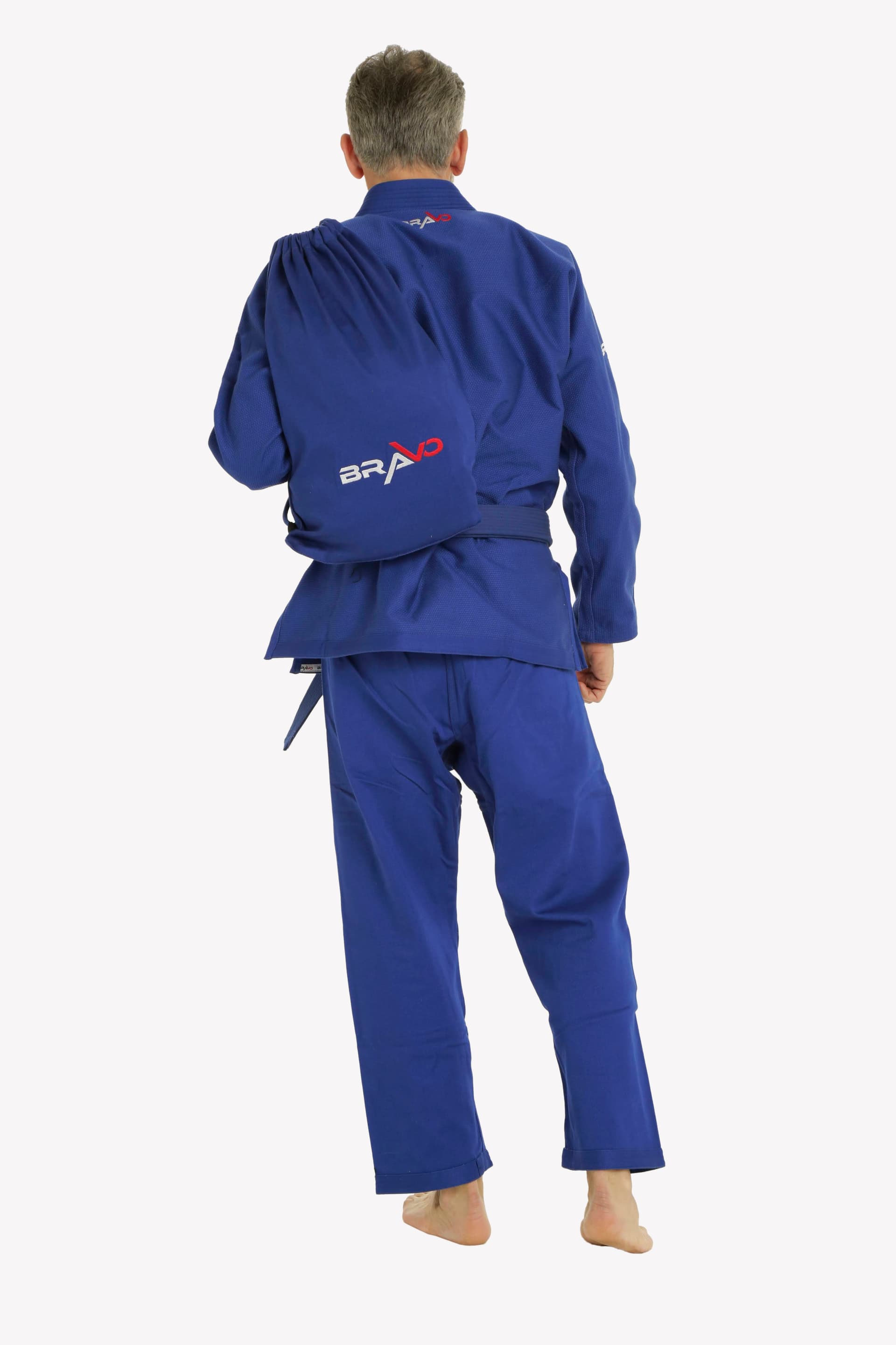Navy Blue BJJ Gi, image 4
