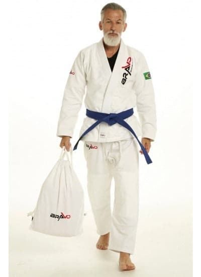 White Bjj Backpack And Gear Bag