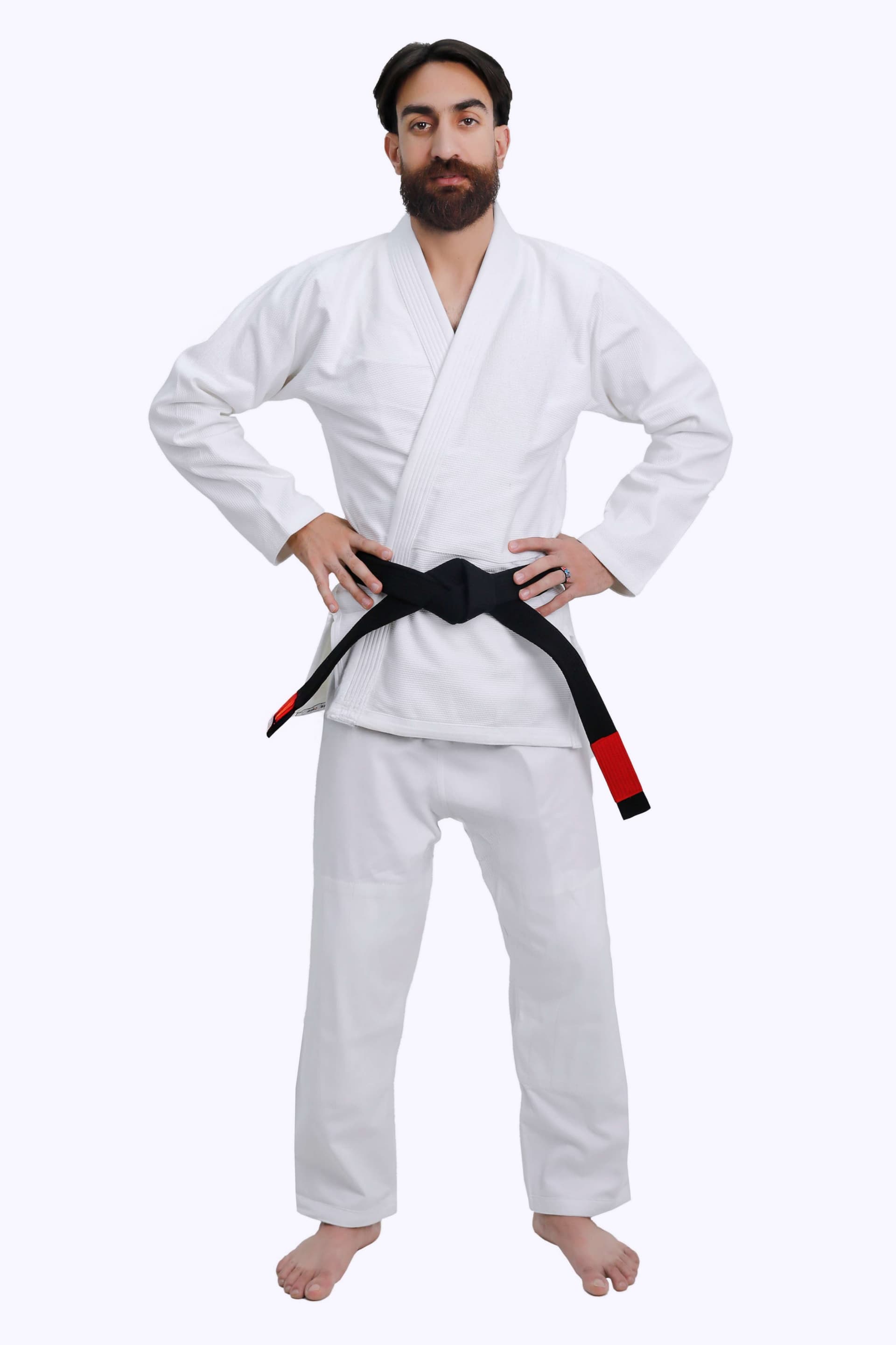 White Competition Jiu Jitsu Gi
