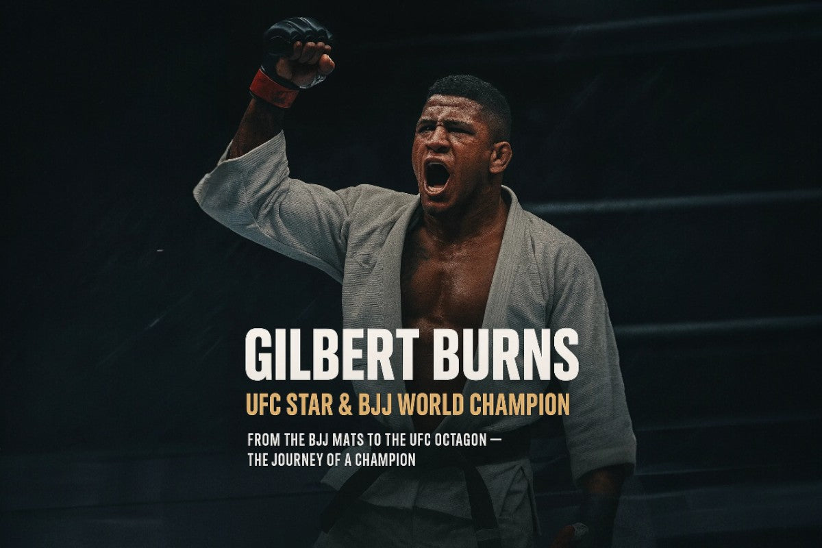 Gilbert Burns — UFC Star & BJJ World Champ