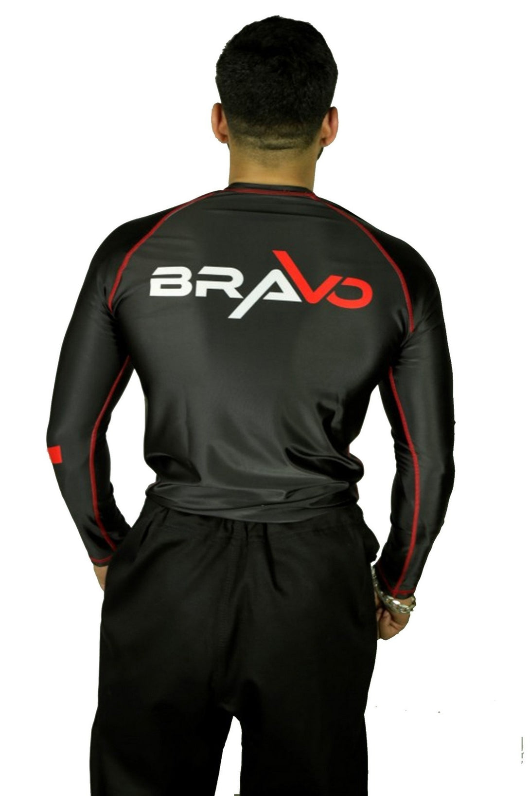 Black Long Sleeve Rash Guard