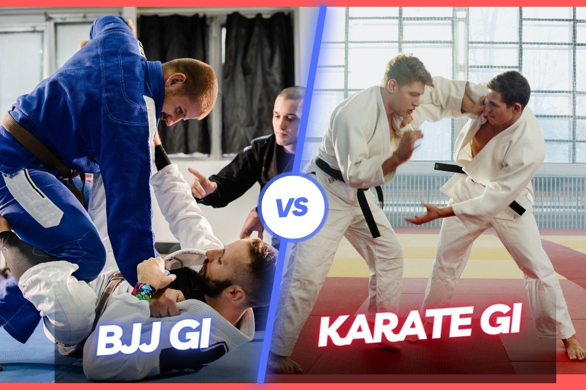 bjj gi vs karate gi