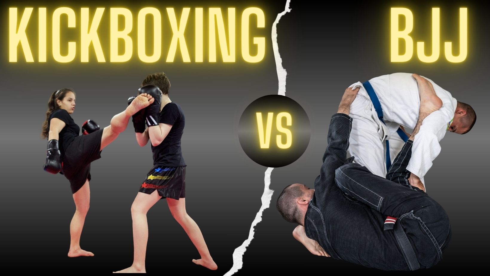 Brazilian jiu jitsu vs kickboxing