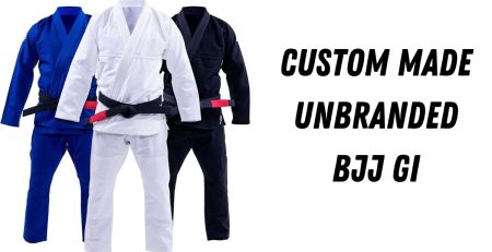 No Logo BJJ Gi 550 GSM Pearl Weave